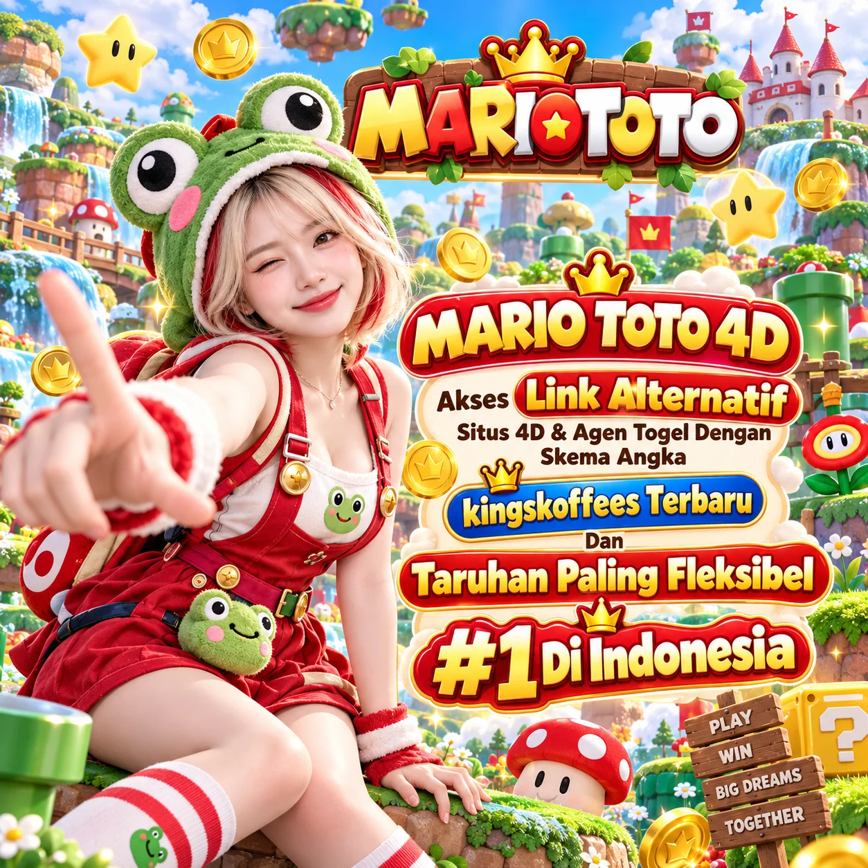 MARIO TOTO 4D | Akses Link Alternatif Situs 4D & Agen Togel Dengan Skema Angka kingskoffees Terbaru Dan Taruhan Paling Fleksibel #1 Di Indonesia 